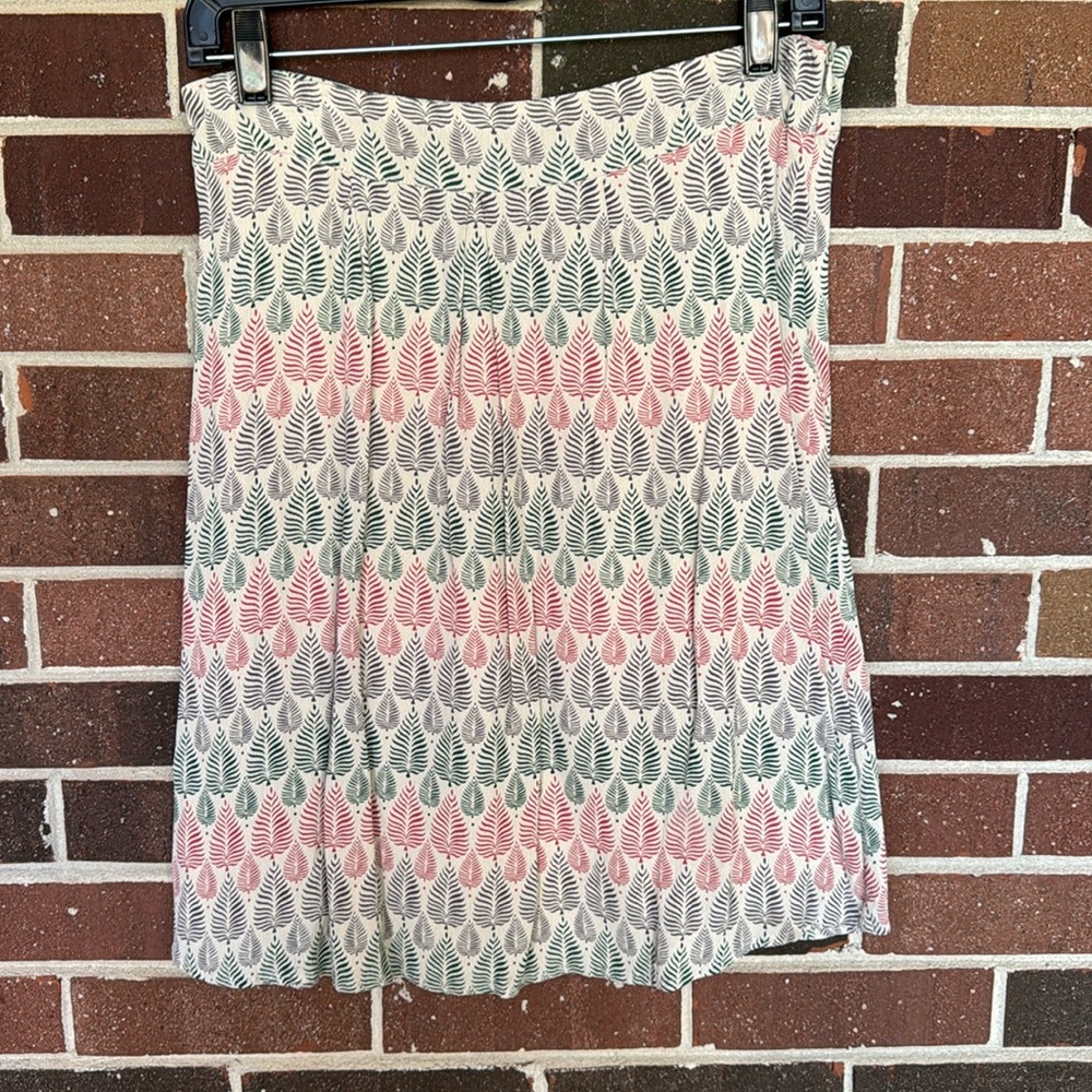 Seasalt Leaf Print Skirt